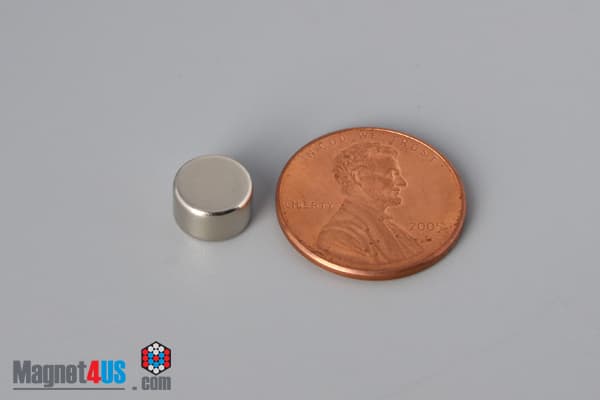 5/16" dia. x 3/16" N40 Neodymium Disc Magnet - photo 1