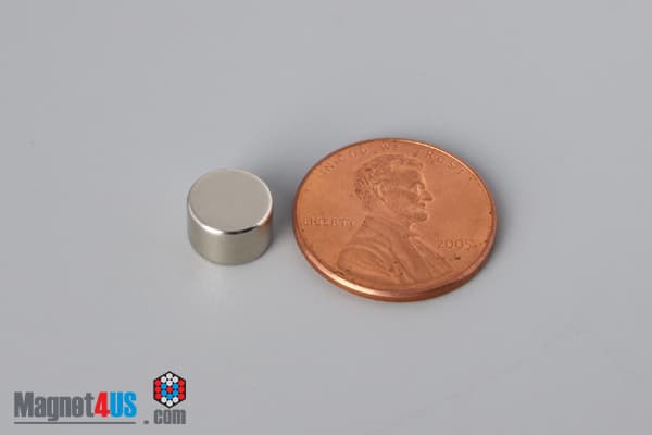 5/16" dia. x 2/10" N45 Neodymium Disc Magnet - photo 1