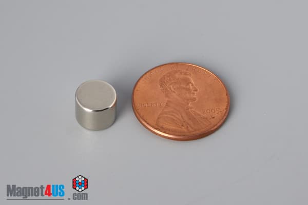 5/16" dia. x 1/4" N52 Neodymium Disc Magnet