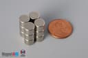 5/16" dia. x 1/4" N52 Neodymium Disc Magnet - photo 5