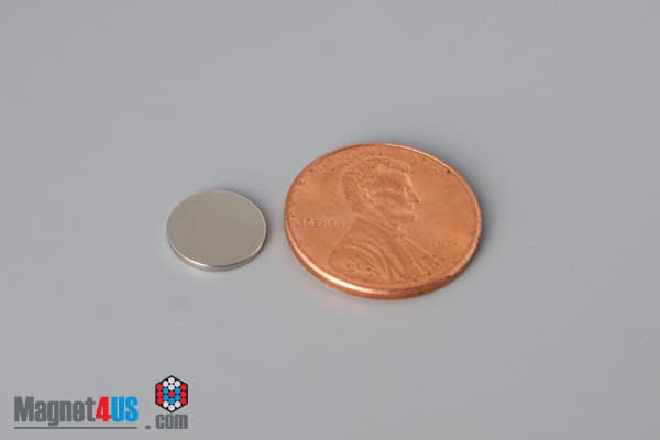 3/8" dia. x 1/32" N52 Neodymium Disc Magnet
