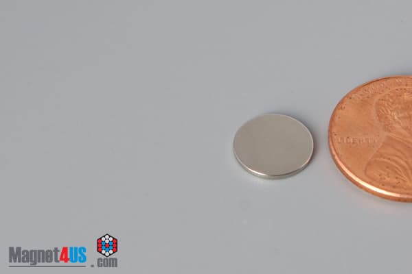 3/8" dia. x 1/32" N52 Neodymium Disc Magnet - photo 3