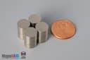 3/8" dia. x 1/32" N52 Neodymium Disc Magnet - photo 5
