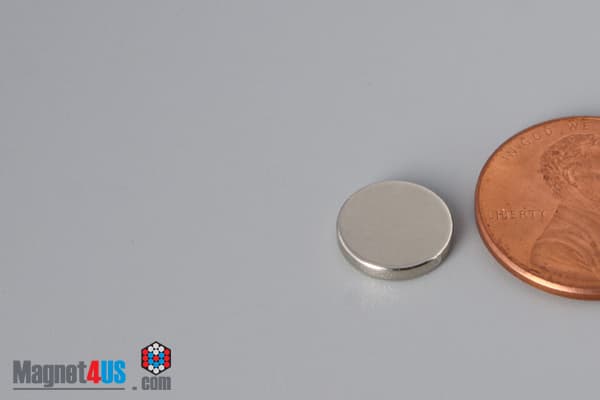 3/8" dia. x 1/16" N52 Neodymium Disc Magnet - photo 3