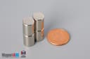 3/8" dia. x 1/2" N40 Neodymium Cylinder Magnet - photo 5