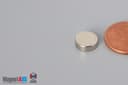 3/8" dia. x 1/8" N52 Neodymium Disc Magnet - photo 3