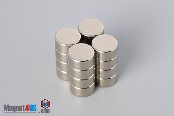 3/8" dia. x 3/16" N52 Neodymium Disc Magnet - photo 4