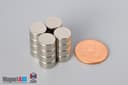 3/8" dia. x 3/16" N52 Neodymium Disc Magnet - photo 5