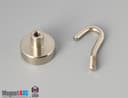D3/4" x 1/4" #6-32 UNC 2B N38 Pot Magnet - photo 5