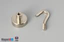 D3/4" x 1/4" #6-32 UNC 2B N38 Pot Magnet - photo 10