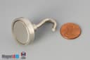 D1" x 1/4" #8-32 UNC 2B N38 Pot Magnet - photo 9