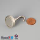 D1" x 1/4" #8-32 UNC 2B N38 Pot Magnet - photo 14