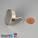 D1 1/2" x 3/8" #10-32 UNF 2B N38 Pot Magnet - photo 14