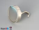 D1 3/4" x 3/8" #1/4"-20 UNC 2B N38 Pot Magnet - photo 3