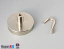 D1 3/4" x 3/8" #1/4"-20 UNC 2B N38 Pot Magnet - photo 5