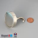 D1 3/4" x 3/8" #1/4"-20 UNC 2B N38 Pot Magnet - photo 14