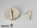 D1 3/4" x 3/8" #1/4"-20 UNC 2B N38 Pot Magnet - photo 20