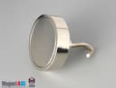 D2" x 1/2" #1/4"-20 UNC 2B N38 Pot Magnet - photo 3