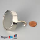 D2" x 1/2" #1/4"-20 UNC 2B N38 Pot Magnet - photo 14