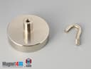 D2" x 1/2" #1/4"-20 UNC 2B N38 Pot Magnet - photo 20