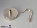 D2 1/2" x 5/8" #3/8"-16 UNC 2B N38 Pot Magnet - photo 5