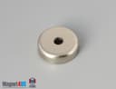 D0.63'' x 0.177'' #4 Screw N38 Pot Magnet - photo 1