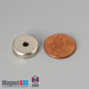 D0.63'' x 0.177'' #4 Screw N38 Pot Magnet - photo 12