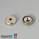 D0.63'' x 0.177'' #4 Screw N38 Pot Magnet - photo 15