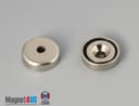 D0.63'' x 0.177'' #4 Screw N38 Pot Magnet - photo 20