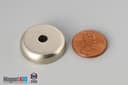 D1" x 1/4" #8 Screw N38 Pot Magnet - photo 7