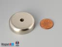 D1 1/2" x 3/8" #10 Screw N38 Pot Magnet - photo 2