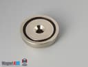 D1 1/2" x 3/8" #10 Screw N38 Pot Magnet - photo 3
