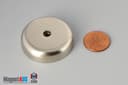 D1 1/2" x 3/8" #10 Screw N38 Pot Magnet - photo 7