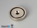 D1 1/2" x 3/8" #10 Screw N38 Pot Magnet - photo 18