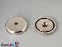 D1 3/4" x 3/8" #1/4" Screw N38 Pot Magnet - photo 5