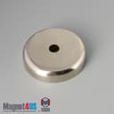 D1 3/4" x 3/8" #1/4" Screw N38 Pot Magnet - photo 11