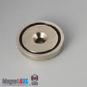 D1 3/4" x 3/8" #1/4" Screw N38 Pot Magnet - photo 13