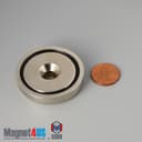 D1 3/4" x 3/8" #1/4" Screw N38 Pot Magnet - photo 14