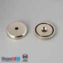 D1 3/4" x 3/8" #1/4" Screw N38 Pot Magnet - photo 15