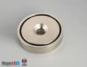 D2.36'' x 0.59'' #3/8" Screw N38 Pot Magnet - photo 3