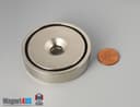 D2.36'' x 0.59'' #3/8" Screw N38 Pot Magnet - photo 4