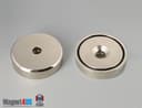 D2.36'' x 0.59'' #3/8" Screw N38 Pot Magnet - photo 5