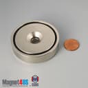 D2.36'' x 0.59'' #3/8" Screw N38 Pot Magnet - photo 14