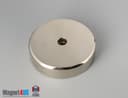 D2.95'' x 0.71'' #3/8" Screw N38 Pot Magnet - photo 1