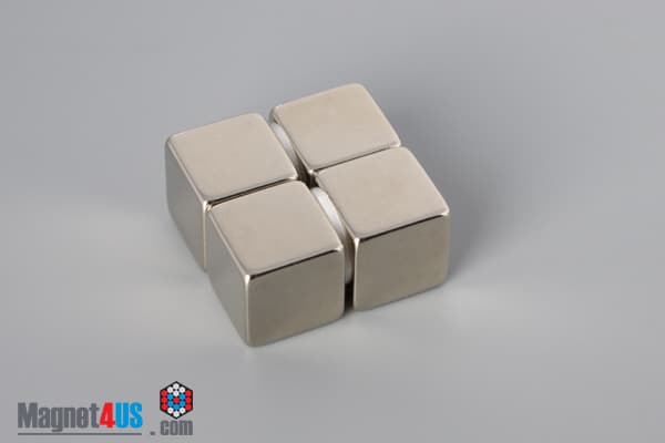 1/2" x 1/2" x 1/2" N40 Neodymium Block Magnet - photo 4