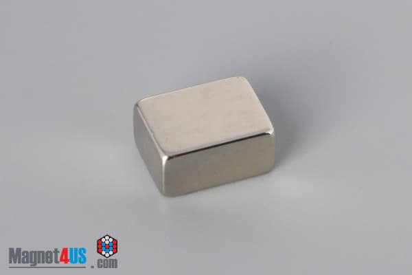 1/2" x 3/8" x 1/4" N45 Neodymium Block Magnet - photo 2