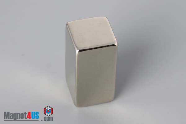 1" x 1/2" x 1/2" N45 Neodymium Block Magnet - photo 4