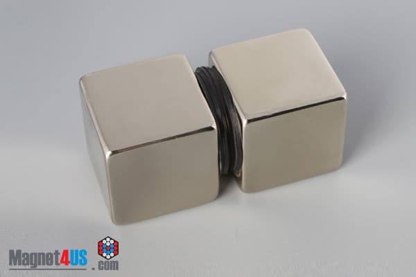1" x 1" x 1" N52 Neodymium Block Magnet - photo 4