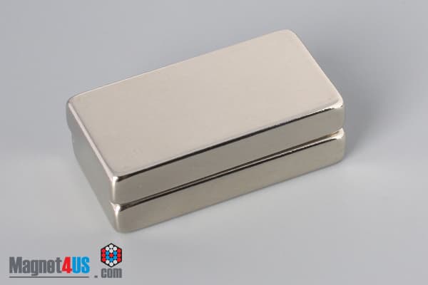 1 1/2" x 3/4" x 1/4" N45 Neodymium Block Magnet - photo 4