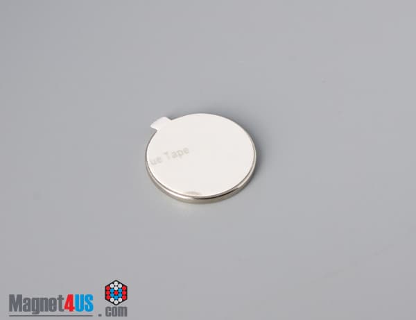 3/4" dia. x 1/16" N N42 3M Adhesive Disc Magnet - photo 4